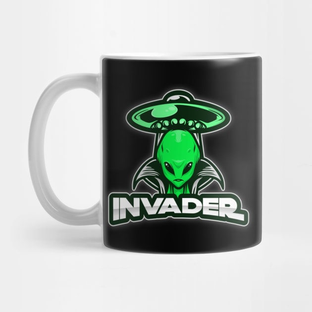 Alien Invader by Wolf Clothing Co